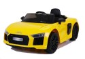 Auto na Akumulator Audi R8 Spyder Żółty Lakierowany