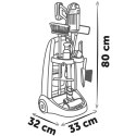 Smoby - Wózek do sprzątania z odkurzaczem Rowenta z dźwiękiem + 10 akcesoriów