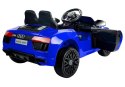 Auto na Akumulator Audi R8 Spyder Niebieskie Lakierowane