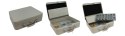 Kasetka Metalowa na pieniądze jasno-szara schowek na bilon euro 30cm kaseta