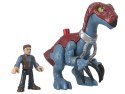 Jurassic World zestaw Imaginext figurki Therizinosaurus + Owen ZA5096