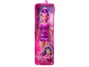 Lalka modowa Barbie Fashionistas nr178 HBV12 fioletowa stylizacja ZA5099