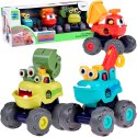 Zestaw Autko Monster Truck zestaw 3 zabawne auta dla dzieci ZA5070