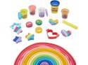 Hasbro Ciastolina brokatowa Play-Doh 21 kolorów + foremki ZA5120