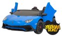 Pojazd Lamborghini Aventador SV Niebieski