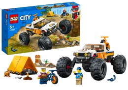 Klocki LEGO CITY Przygody Samochodem Terenowym Z Napędem 4X4 60387