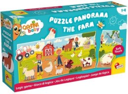 Układanka Carotina Baby Puzzle panorama - Farma Lisciani