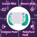 WOOPIE Elektroniczna Gra Zręcznościowa Pop-It Fidget Toy Gamepad Niebieski