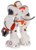 Wielofunkcyjny Robot Pomarańczowo Biały R/C