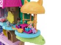 Mattel Polly Pocket Uroczy Domek na drzewie + laleczki zwierzątka ZA5529