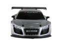 Auto R/C 1:24 Zdalnie Sterowane Sportowe AUDI R8 LMS Srebrne