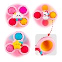 WOOPIE BABY Kosmiczny Spinner Pop-it Zabawka Sensoryczna Wymienne 3 szt Różowy.