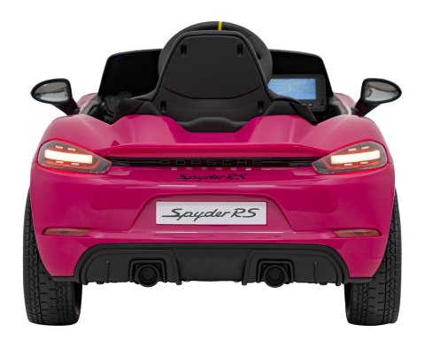 Pojazd Porsche Spyder RS 718 Różowy MP4
