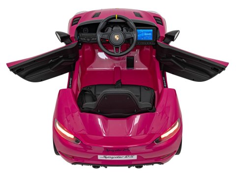 Pojazd Porsche Spyder RS 718 Różowy MP4