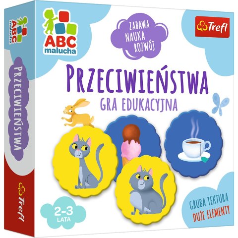 Gra Przeciwieństwa z Serii ABC Malucha Trefl 01943