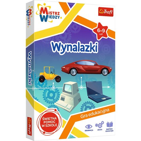 Gra Wynalazki z Serii Mistrz Wiedzy Trefl 01958