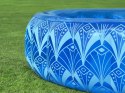 Bestway Dmuchany basen BOHEMIAN BLUE + 2 uchwyty na kubek 168x53cm 54479