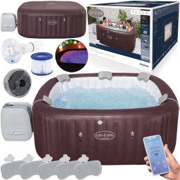 Bestway Lay-z-Spa Maldives Pro7 2025 jacuzzi WiFi aplikacja LED 5-7os6001U