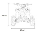 Pojazd Quad Spalinowy RENEGADE HIPERFECT 110CC Niebieski