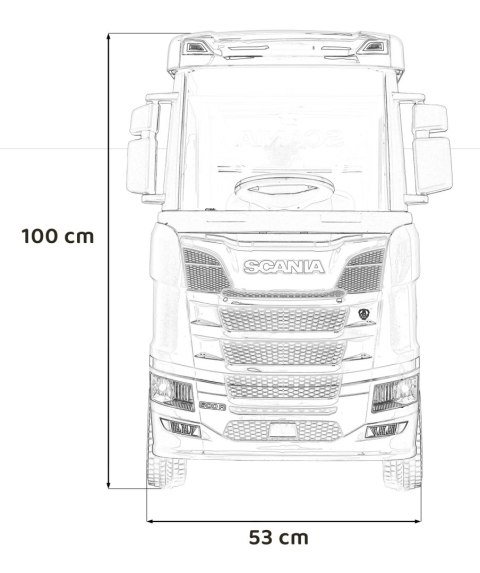 Pojazd Scania R-SERIE Niebieski