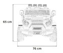 Pojazd Off Road MONSTER Różowy