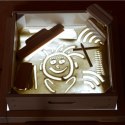 MASTERKIDZ Rama Sensoryczna - Panel LED + Zestaw Akcesoriów Do Zabawy w Piasku