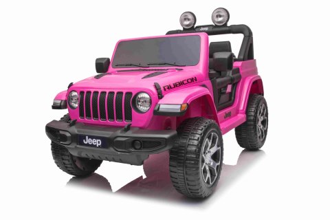 Pojazd Jeep Wrangler Rubicon Różowy