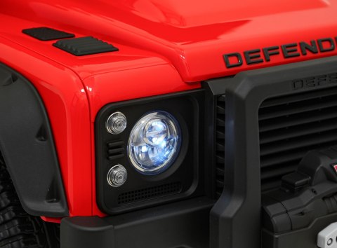 Pojazd Land Rover Defender 110 SVX Concept Czerwony