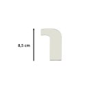 Zegar ścienny naklejany na ścianę 3D lustrzany DIY duży nowoczesny 80-120cm XL