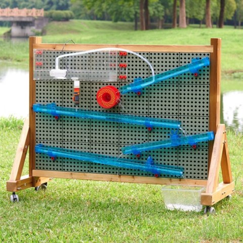 MASTERKIDZ Tablica STEM Outdoor + Tor Wodny/Kulkowy