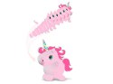 Puzzle 3D Kartonowy Model - Różowy Jednorożec DIY Zrób to sam ZA5809