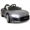 AUDI R8 Sport SZARY Auto na akumulator EVA Skóra pilot