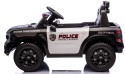 FORD RANGER Raptor CZARNY POLICE Auto na akumulator EVA Skóra pilot AKUMULATOR LION