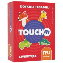 Muduko Gra karciana Touch IT Dotknij i zgadnij - Zwierzęta GR0726