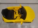 Cabrio B3 ŻÓŁTY Autko na akumulator - Światła, Dźwięki, MP3, USB - OUTLET