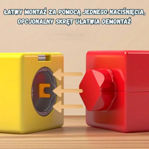 WOOPIE Klocki Magnetyczne Tor Lewitujący 18 el.