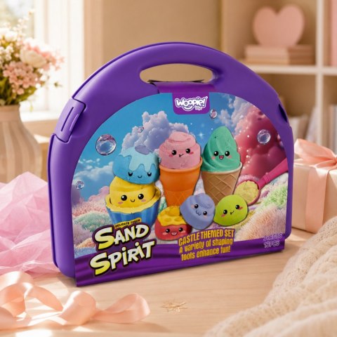 WOOPIE SAND FAIRY Zestaw Piasku Kinetycznego Lodziarnia 13 el