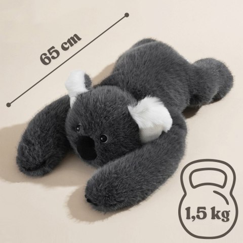 WOOPIE Pluszak Obciążeniowy Koala Antystresowy Sensoryczny Ciężkomiś Przytulanka 65cm 1500g