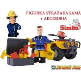 SIMBA Strażak SAM Quad Akcesoria Figurka