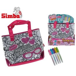 Simba Color Me Mine Modna torba do kolorowania + flamastry GRATIS Reklama TV HIT