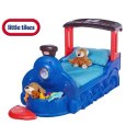 Little Tikes Łóżko Lokomotywa Choo Choo + MATERAC Gratis* -granatowe