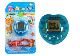 Gra Elektroniczna Tamagotchi Niebieska z krótkim łańcuszkiem