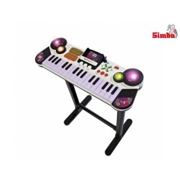 Simba Pianinko Keyboard Z Podstawką Funckja MP3 Dźwięk