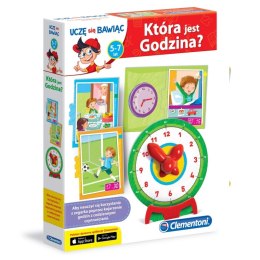 Która jest godzina? Edukacyjna gra dla dzieci Clementoni