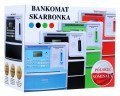 ATM Bankomat skarbonka Polskie nominały Duża Niebieski