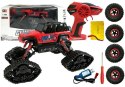 Jeep Zdalnie Sterowane Terenowe R/C Czerwony 4x4