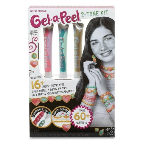 Gel-a-Peel Magiczny żel 3 pak Tuba Dwa Odcienie