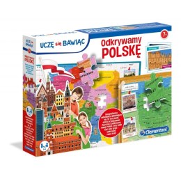 Odkrywamy Polskę Edukacyjna układanka puzzle Clementoni